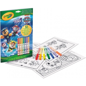 Розмальовки класичні Crayola "Щенячий патруль" 32 стор. та 7 фломастерів (04-6918-M)