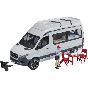 Уцінка - Автотранспорт BRUDER MB Sprinter для кемпінгу з фігуркою (40750)
