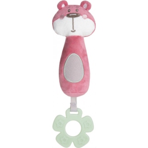 Брязкальце Canpol babies Pastel Friends Grey (68/068_pin)