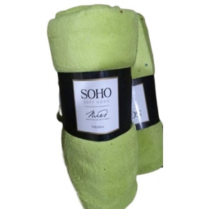Плед полуторний SOHO 150х200 см Light Green (1089К)