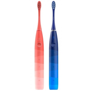 Зубна щітка електрична Oclean Find Duo Set Red and Blue 2 шт. (6970810552140)