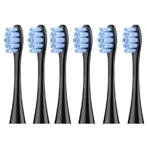 Насадка для зубної щітки Oclean P2S5 B06 Standard Clean Brush Head Black 6 шт. (6970810552195)