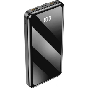 Батарея мобільна Forever TB-411 ALLin1 10000 mAh with cables USB-C + Lightning + microUSB Black (GSM103789)