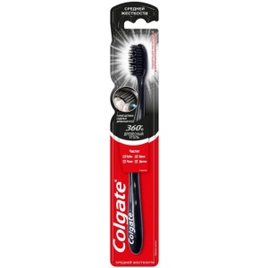 Зубна щітка Colgate 360 Деревне вугілля