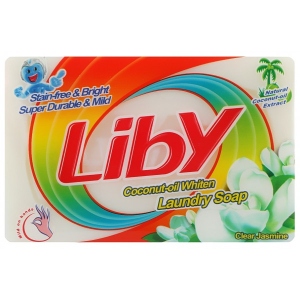 Мило господарське Liby Laundry Soap Whitening відбілююче 246 г (6920174720747)