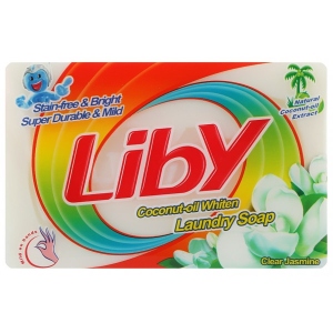 Мило господарське Liby Laundry Soap Whitening відбілююче 122 г (6920174720716)