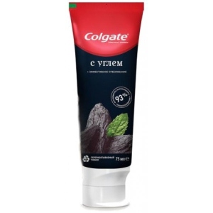 Зубна паста Colgate Эффективное отбеливание с углем 75 мл
