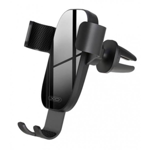 Тримач для мобільного пристрою XO C37 Gravity Сar Holder Black (6920680866229)