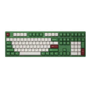 Клавіатура дротова Akko 3108 DS Matcha Red Bean CS Orange V2, USB-A, EN/UKR, No Led Green (6925758605632)