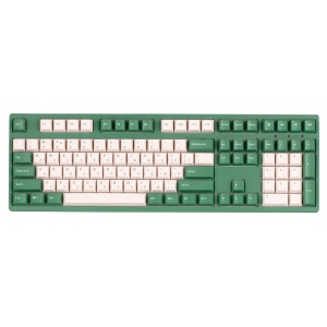 Клавіатура дротова Akko 3108 DS Matcha Red Bean CS Pink V2, USB-A, EN/UKR, No Led Green (6925758605625)