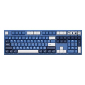 Клавіатура дротова Akko 3108DS Ocean Star CS Orange V2, USB-A, EN/UKR, No Led Blue (6925758614214) замовити в Україні