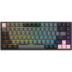 Клавіатура бездротова ігрова Akko 3084B Plus Black&Pink Jelly Pink Switches RGB (6925758617345)