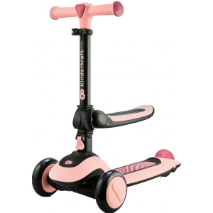 Триколісний самокат Kinderkraft Halley Rose Pink (KRHALL00PNK0000)