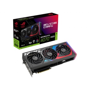 Відеокарта Asus NVIDIA RTX 4070TI SUPER ROG STRIX GAMING 16GB GDDR6X (ROG-STRIX-RTX4070TIS-16G-GAMIN)