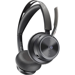 Навушники накладні бездротові Poly Focus 2 M USB-C HS with Charge Stand Stereo (77Y90AA)