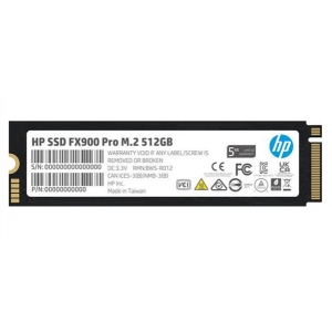 SSD-накопичувач внутрішній HP SSD 512GB M.2 FX900 Pro PCIe 4.0 x4 NVMe 1.4 2280 TLC 3D V-NAND (4A3T9AA)