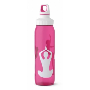 Пляшка для води Tefal K3174112 Drink2Go PP 0,7 л, рожева  "Йога" Київ