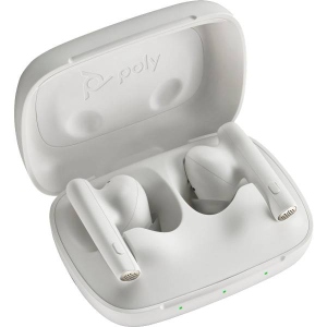 Навушники вкладиші бездротові TWS Poly Voyager Free 60 Earbuds + BT700C + BCHC White (7Y8L4AA) Київ
