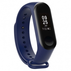 Ремінець для фітнес-браслету BeCover for Xiaomi Mi Band 4/3 Deep Blue (704127)