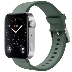 Ремінець для смарт-годинника BeCover Xiaomi Mi Watch/Haylou LS02/Amazfit Bip/Bip S/Bip Lite/Bip S Lite/Bip U/Amazfit GTS/GTS 2/GTR 42mm Pine Green (704517)