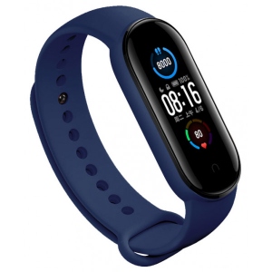 Ремінець для фітнес-браслету BeCover for Xiaomi Mi Smart Band 5 Deep Blue (705065)