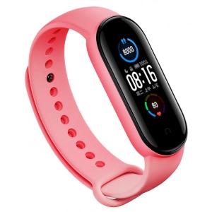 Ремінець для фітнес-браслету BeCover for Xiaomi Mi Smart Band 5 Pink (705069)