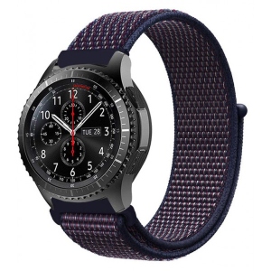 порівняти ціни на Ремінець для смарт-годинника BeCover Nylon Style for Xiaomi Amazfit Bip/Bip Lite/Bip S Lite/GTR 42mm/GTS/TicWatch S2/TicWatch E Deep Blue (705827)