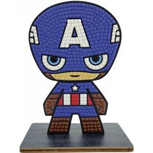 Алмазний живопис Crystal Art Капітан Америка (CAFGR-MCU005)