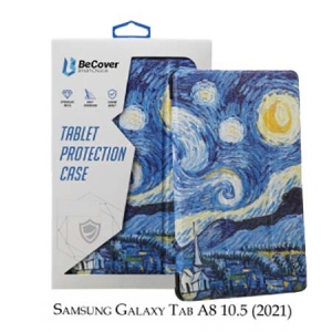 Чохол для планшета BeCover Smart for Samsung Galaxy Tab A8 SM-X200/SM-X205 Night (707275)