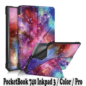 Чохол для електронної книги BeCover Ultra Slim Origami for PocketBook 740 Inkpad 3/Color/Pro Space (707458)