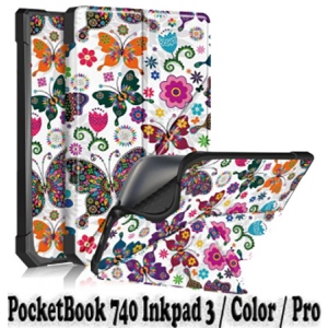 Чохол для електронної книги BeCover Ultra Slim Origami for PocketBook 740 Inkpad 3/Color/Pro Butterfly (707452)