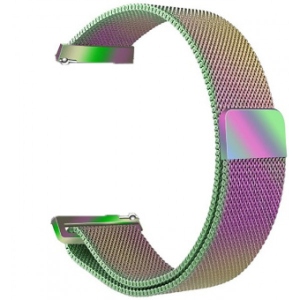 Ремінець для смарт-годинника BeCover Milanese Style for Xiaomi Amazfit Bip (20mm) Lite/Bip S Lite/GTR 42mm/GTS/TicWatch S2/TicWatch E/GTS 3/GTS 2 mini Rainbow (707742)