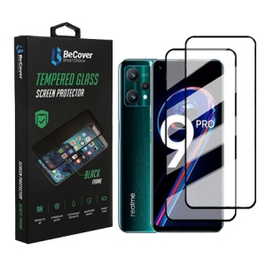 Захисне скло для смартфону BeCover for Realme 9 Pro/9i Black (707878)