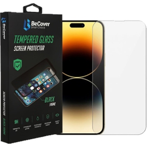 Захисне скло для смартфону BeCover for Apple iPhone 14 Pro Crystal Clear Glass 3D (708086)