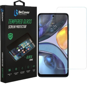 Захисне скло для смартфону BeCover for Motorola Moto G22 Crystal Clear Glass 3D (708093)