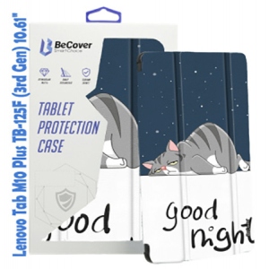 Чохол для планшета BeCover Smart for Lenovo Tab M10 Plus TB-125F (3rd Gen) 10.61" Good Night (708309)