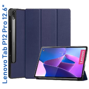 Чохол для планшета BeCover Smart for Lenovo Tab P12 Pro TB-Q706F Deep Blue (708321)