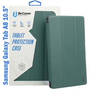 Чохол для планшета BeCover Soft Edge for Samsung Galaxy Tab A8 SM-X200/SM-X205 Dark Green (708358)