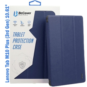 Чохол для планшету BeCover Soft Edge for Lenovo Tab M10 Plus TB-125F (3rd Gen) 10.61" Deep Blue (708367)