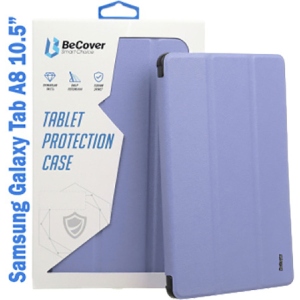 Чохол для планшета BeCover Soft Edge for Samsung Galaxy Tab A8 SM-X200/SM-X205 Purple (708360)