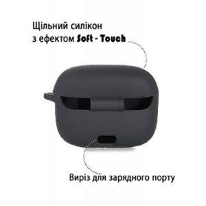 Чохол для навушників BeCover Silicon for JBL Tune 230 NC TWS Black (708608)