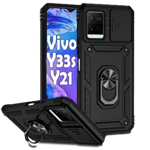 Чохол для смартфону BeCover Military for Vivo Y33s/Y21 Black (708834)