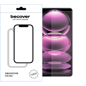 Захисне скло для смартфону BeCover for Xiaomi Redmi Note 12 Pro/12 Pro 5G/12 Pro Plus Crystal Clear Glass 3D (709271)