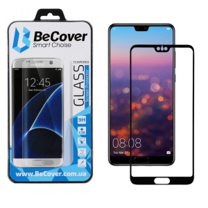 Захисне скло для смартфону BeCover Huawei P20 Black (702169)