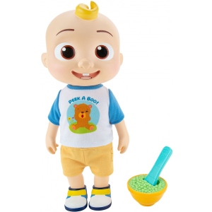 Інтерактивна іграшка гумова CoComelon Deluxe Interactive JJ Doll Джей Джей зі звуком (CMW0058)