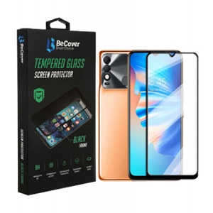 Захисне скло для смартфону BeCover for Tecno Spark 8T Black (707328)