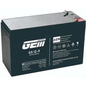 Акумулятор для ДБЖ GEM BATTERY 12V, 9.0A (GS 12-9)