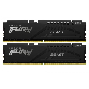 Память DDR Kingston DDR5 16GB/6000 Fury Beast (KF560C40BBK2-16)
