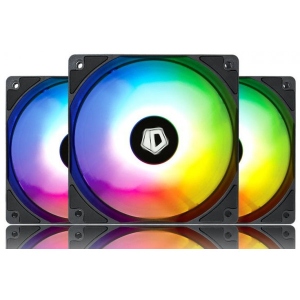 Корпусний вентилятор ID-Cooling XF-12025-ARGB-TRIO Black-White