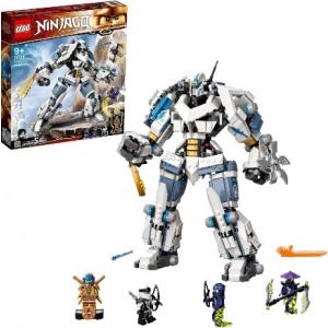 Конструктор LEGO NINJAGO Битва робота-титану Зейна (71738)